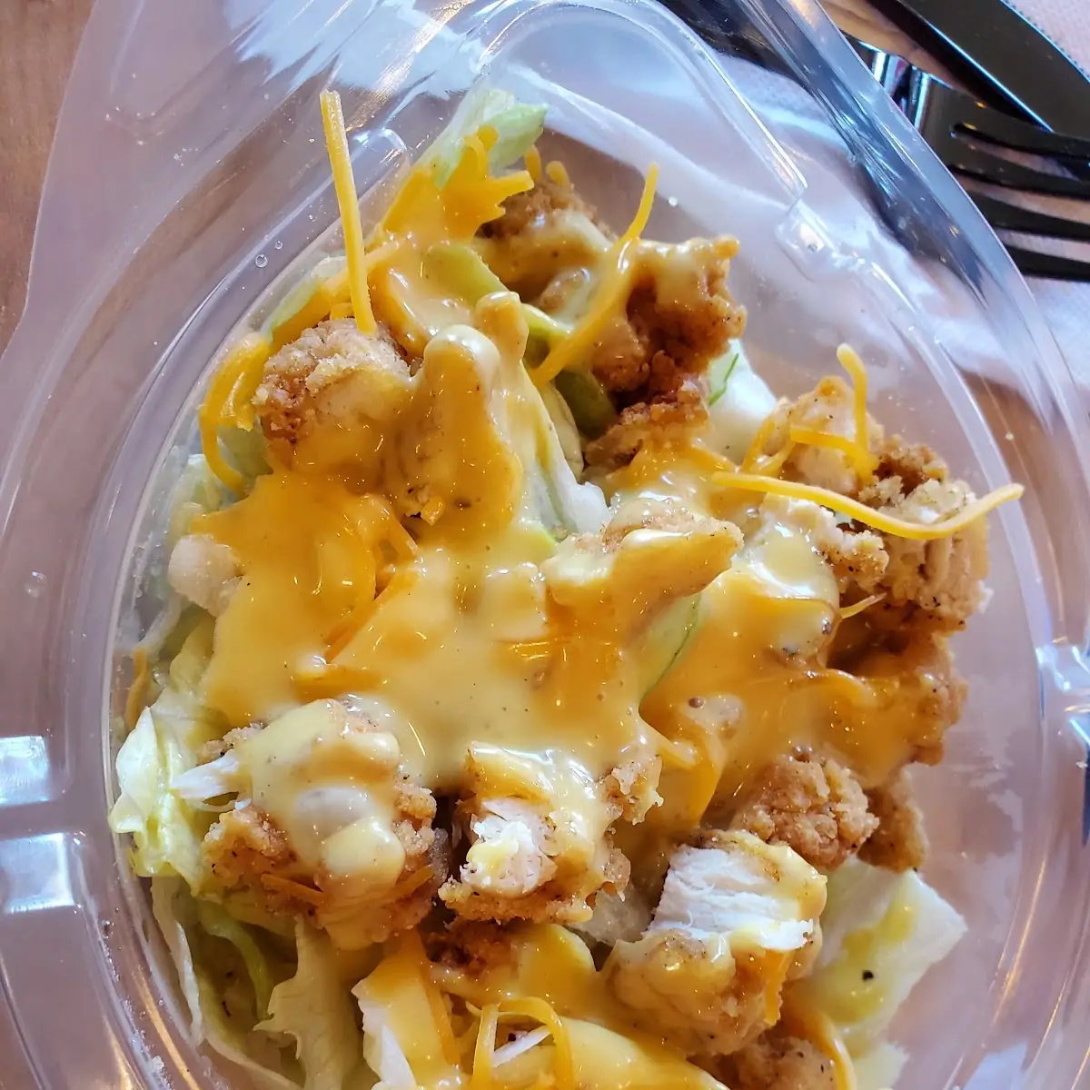 Crispy Chicken Salad