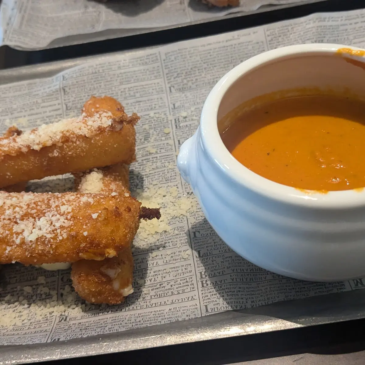 Housemade Monster Mozzarella Sticks 3 Pieces