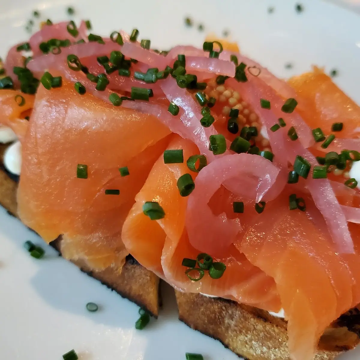 Smoked Salmon Toast