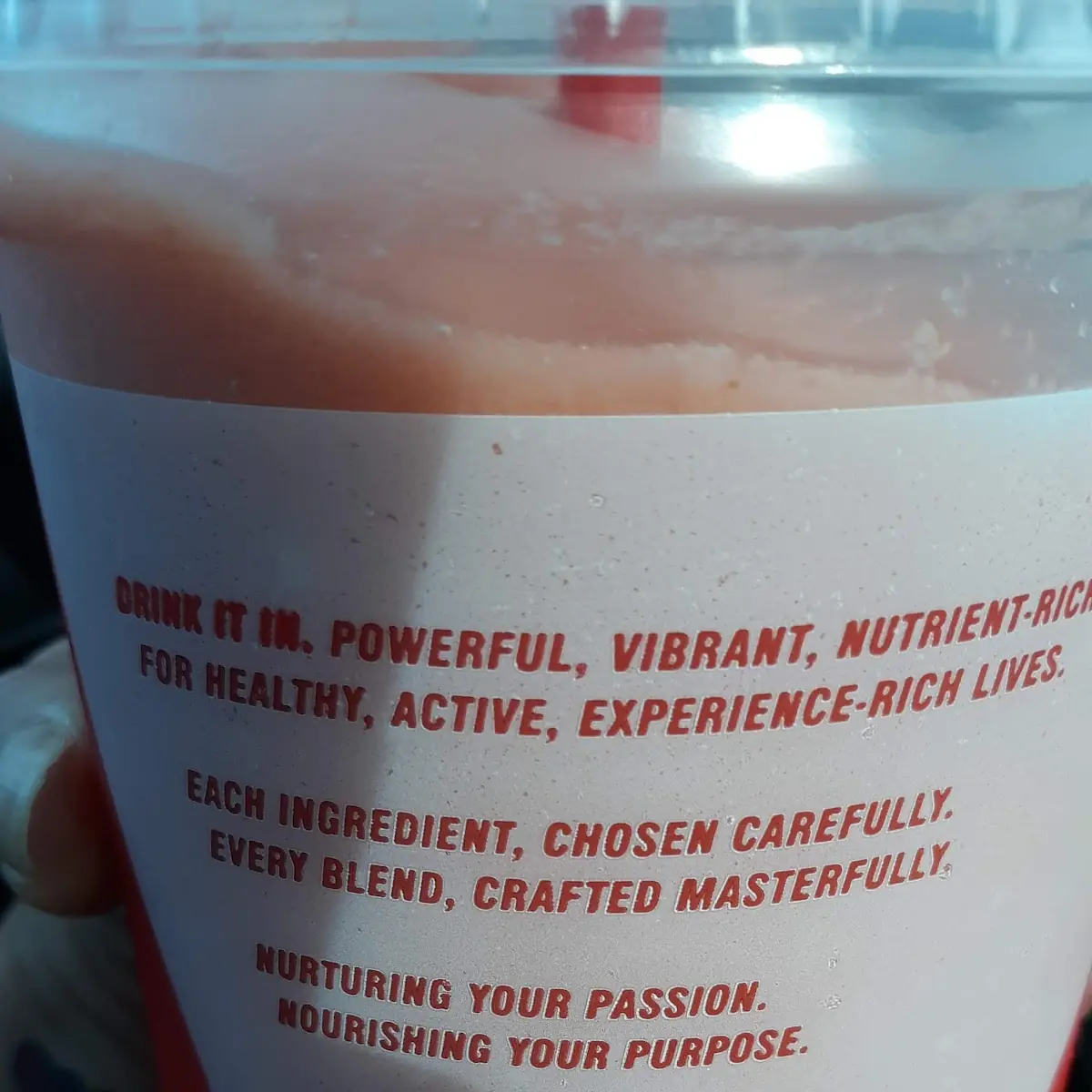 Mango Strawberry Smoothie