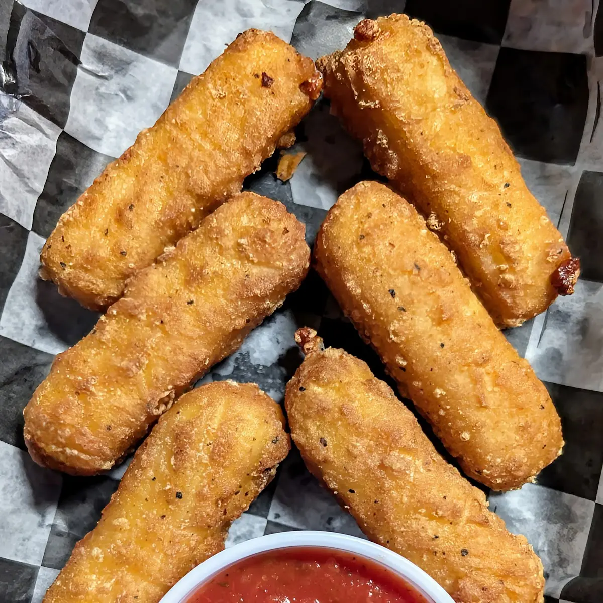 Fried Mozzarella Sticks