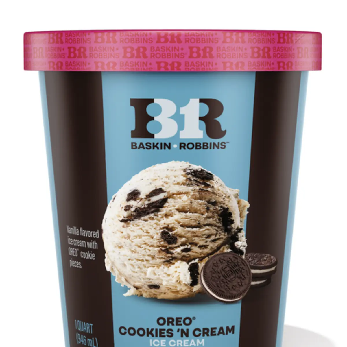 Oreo Cookies 'N Cream Pre-Packed Quart