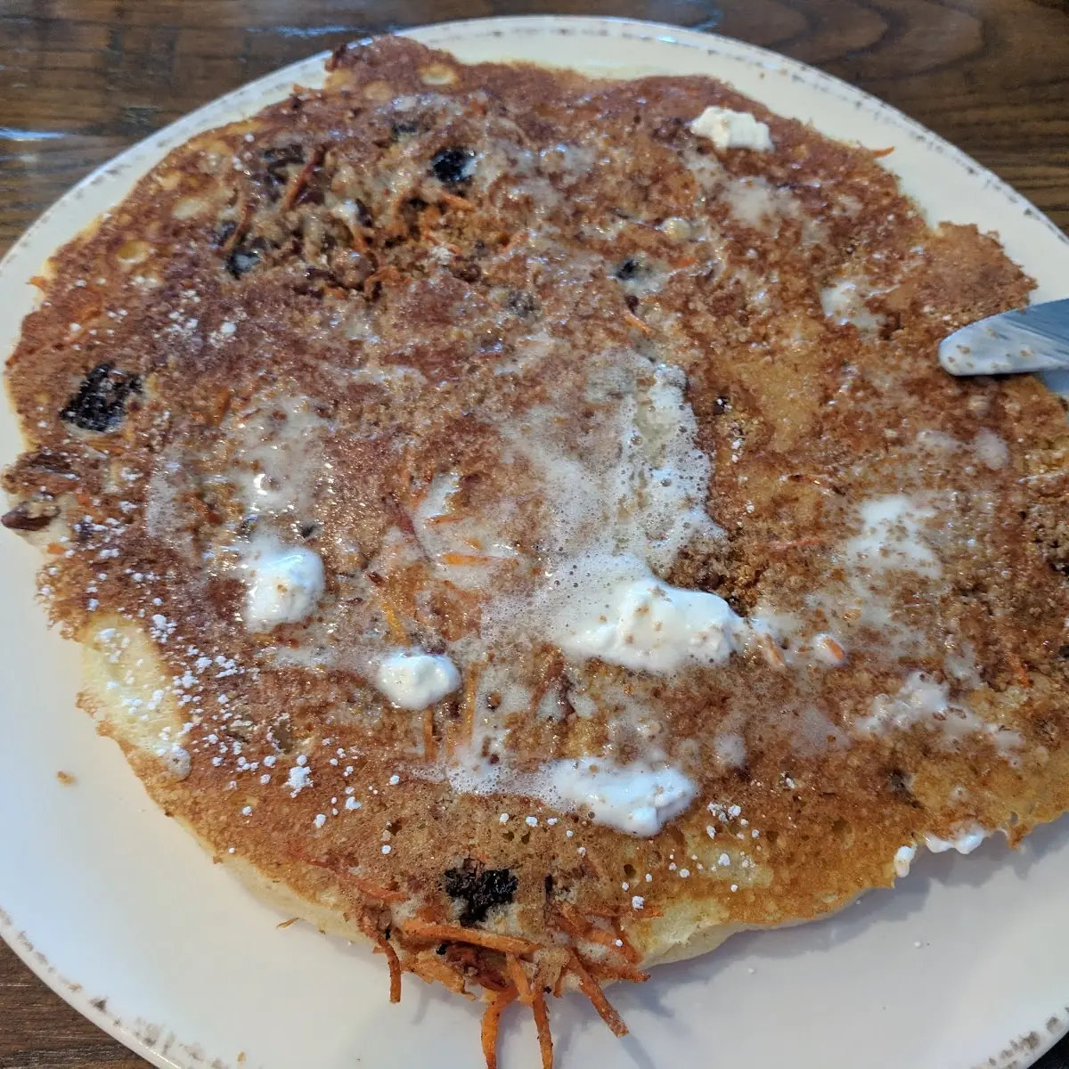 Carrot Cake Pancakes