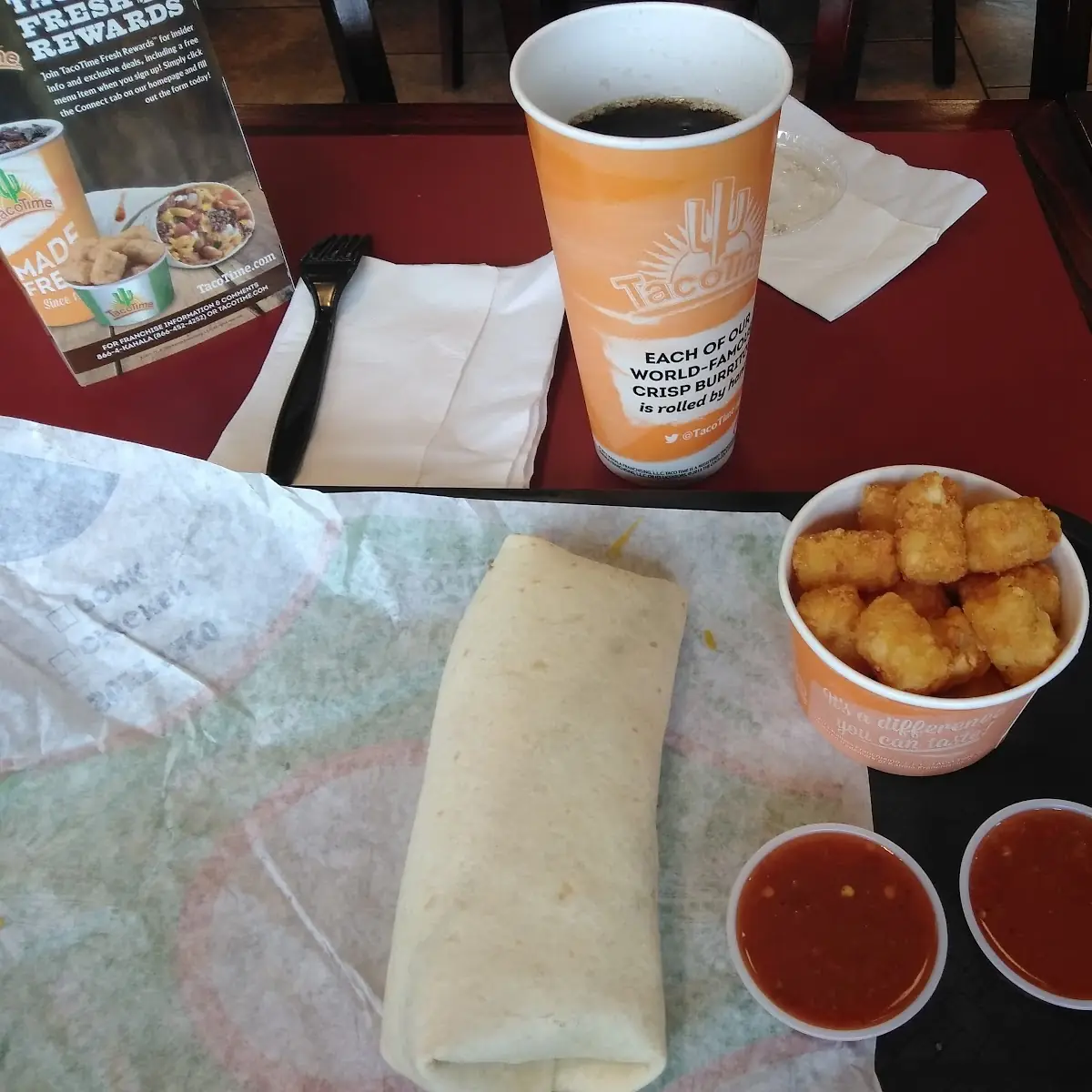 Carnitas Burrito Combo