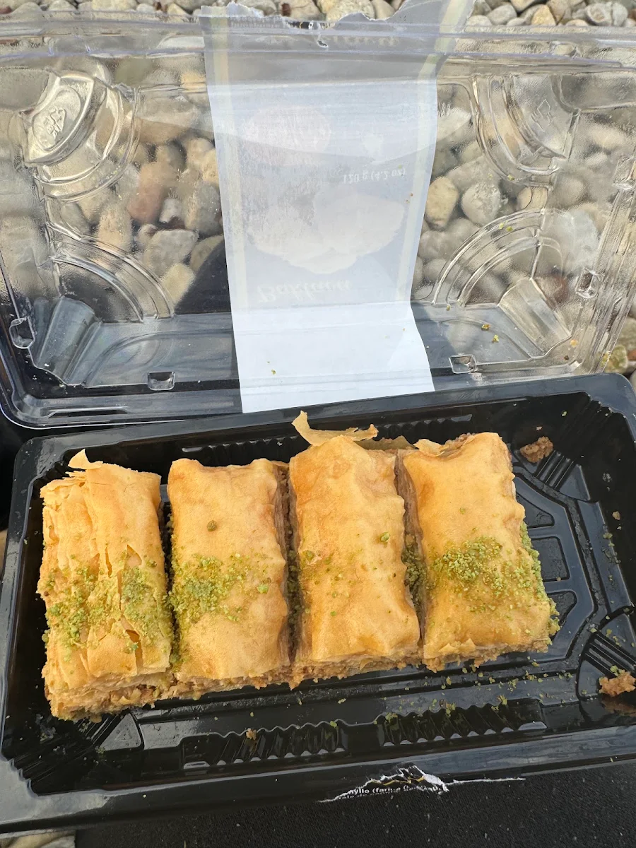 Baklava, Cedar North Restaurant (Lebanese Cuisine)
