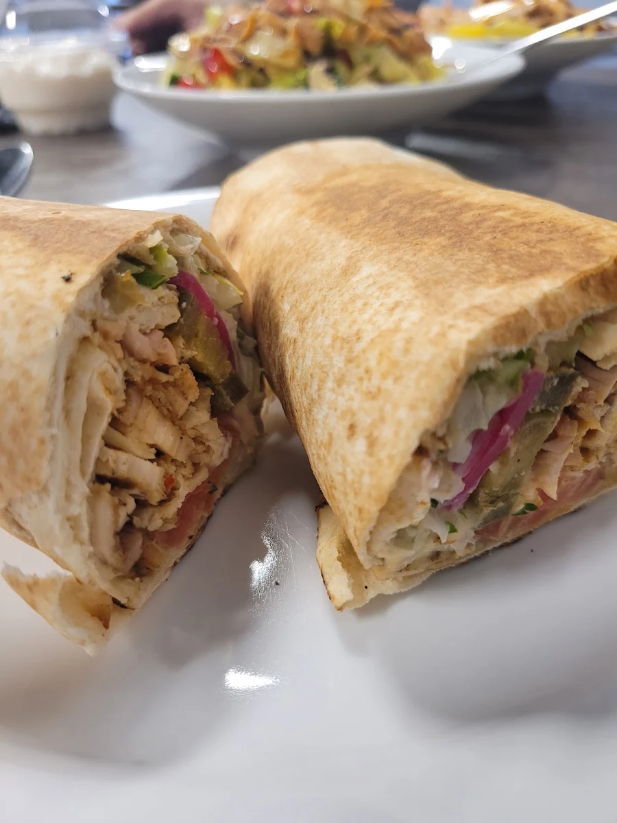 Beef Shawarma Classic Sandwich, Cedar North Restaurant (Lebanese Cuisine)