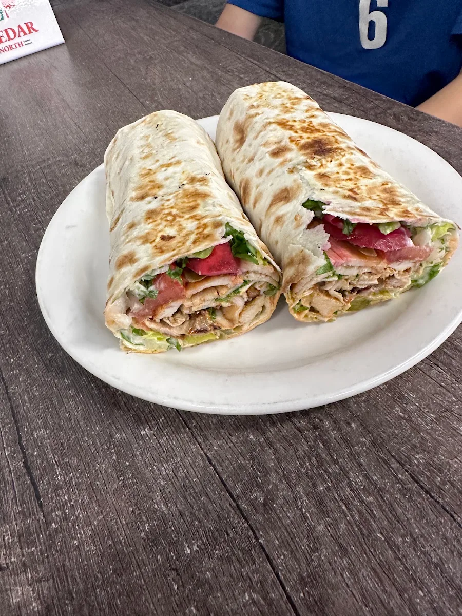 Beef Shawarma Wrap, Cedar North Restaurant (Lebanese Cuisine)