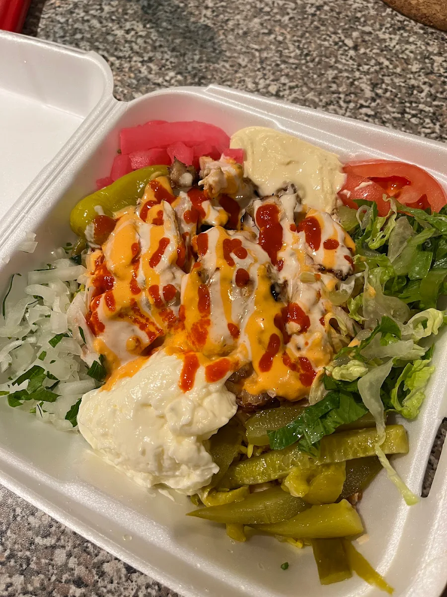 Chicken Shawarma Poutine, Cedar North Restaurant (Lebanese Cuisine)