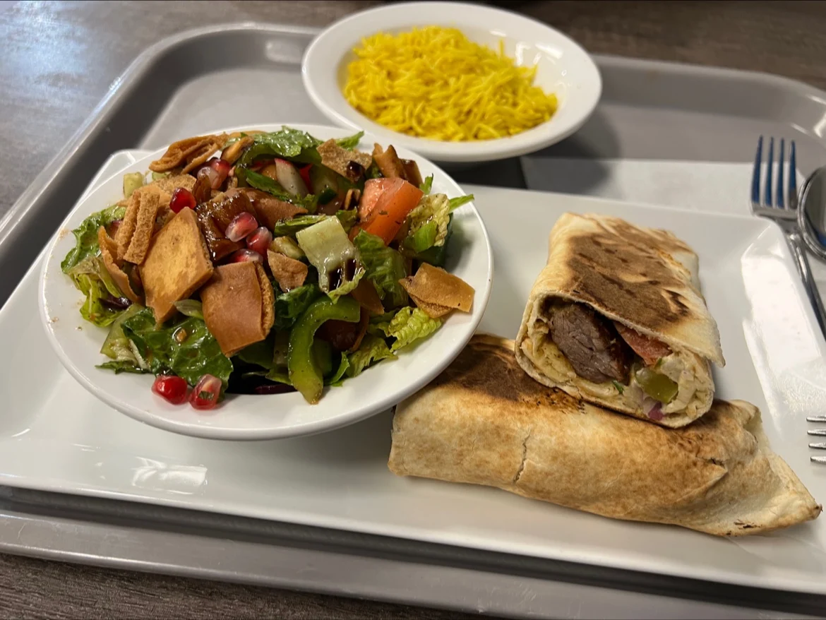 Kabab Sandwish, Cedar North Restaurant (Lebanese Cuisine)