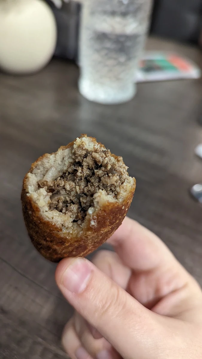 Kibbeh, Cedar North Restaurant (Lebanese Cuisine)