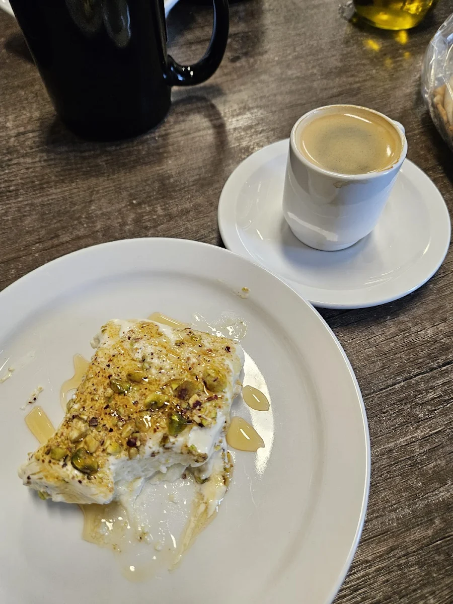 Sweets Qeshta Honey Drizzle Pista, Cedar North Restaurant (Lebanese Cuisine)