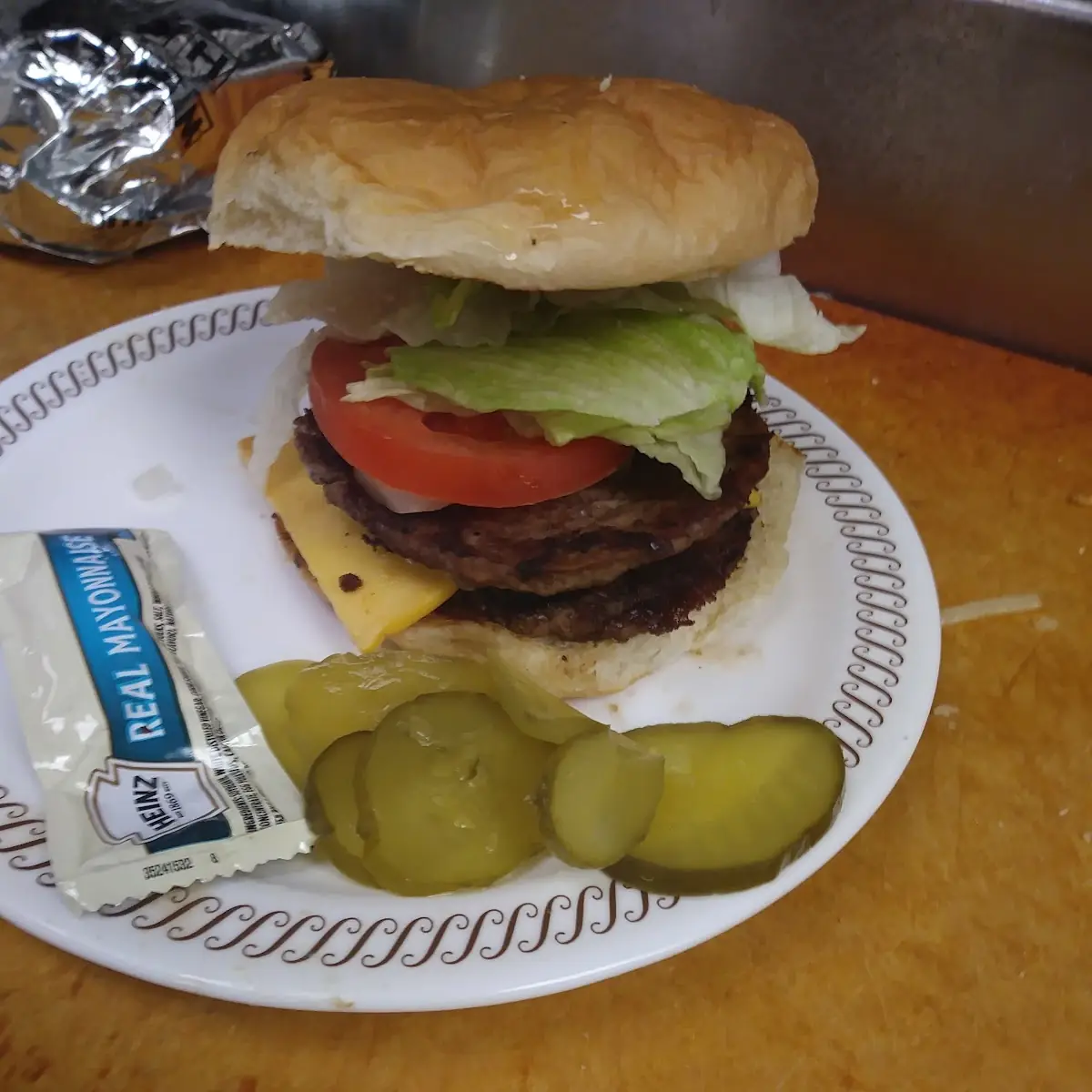 Double Original Cheese Deluxe Burger