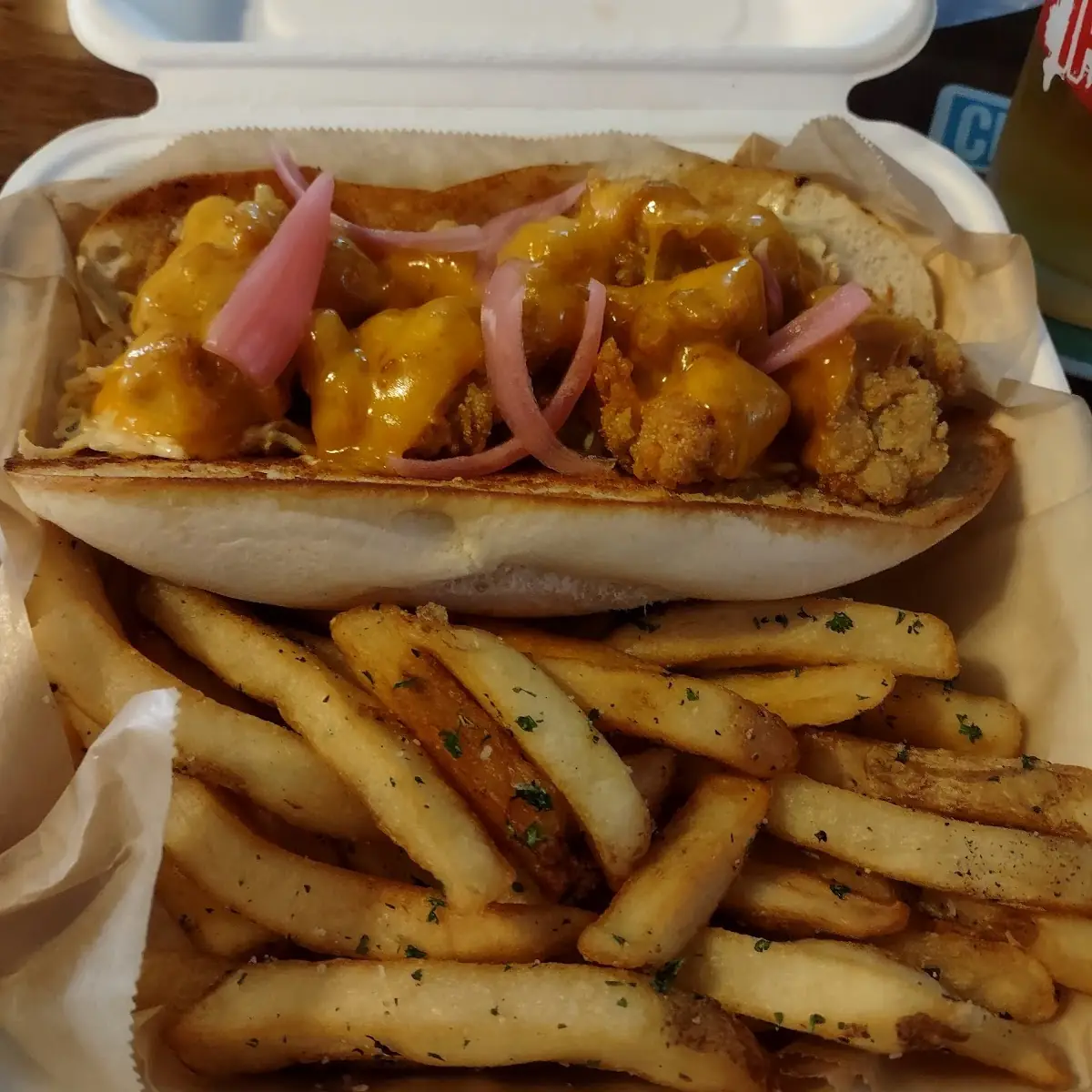 Cajun Cheese Fries