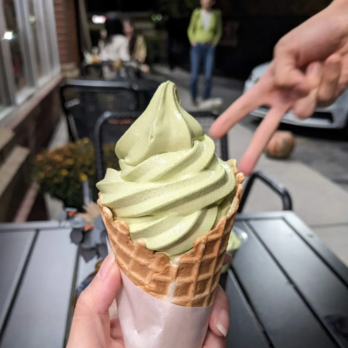Matcha Soft Serve