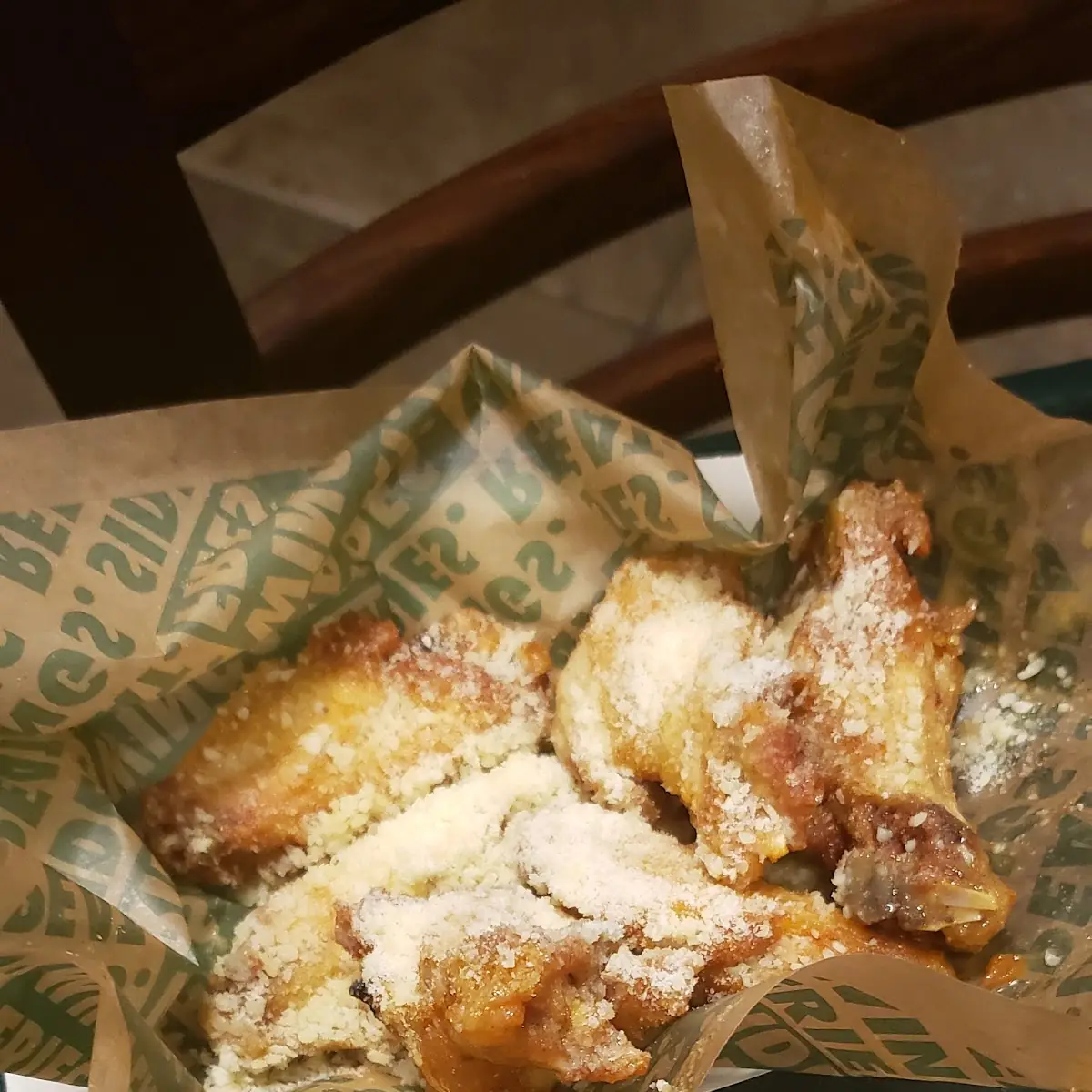 Garlic Parmesan Wings