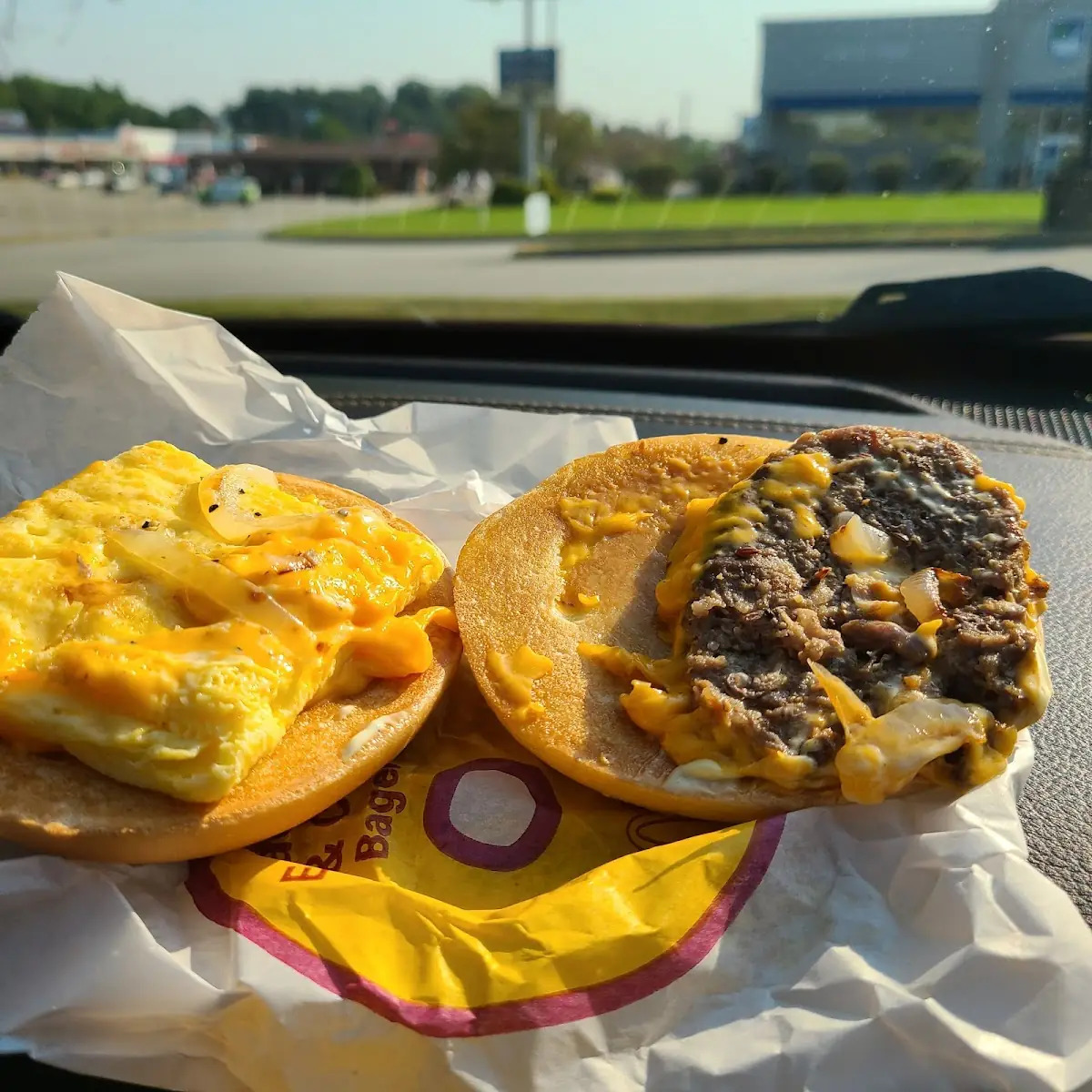 Steak and Cheese Bagel
