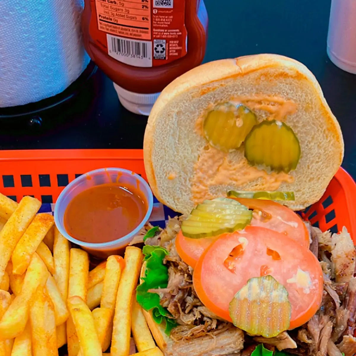 El Cubano Burger Combo