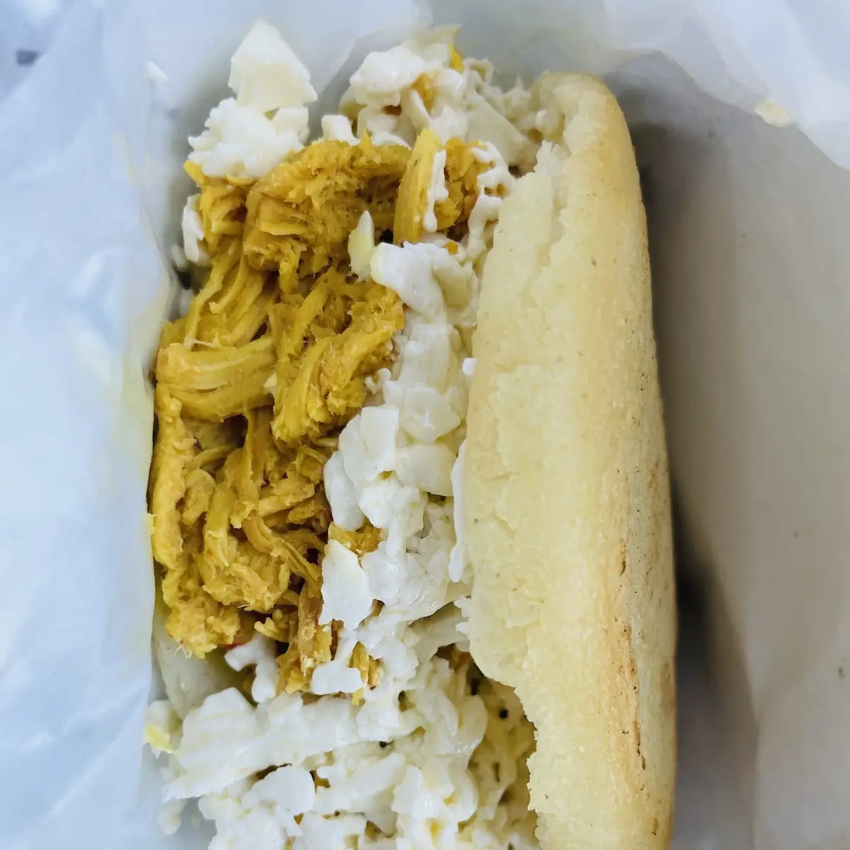 Chicken Arepa