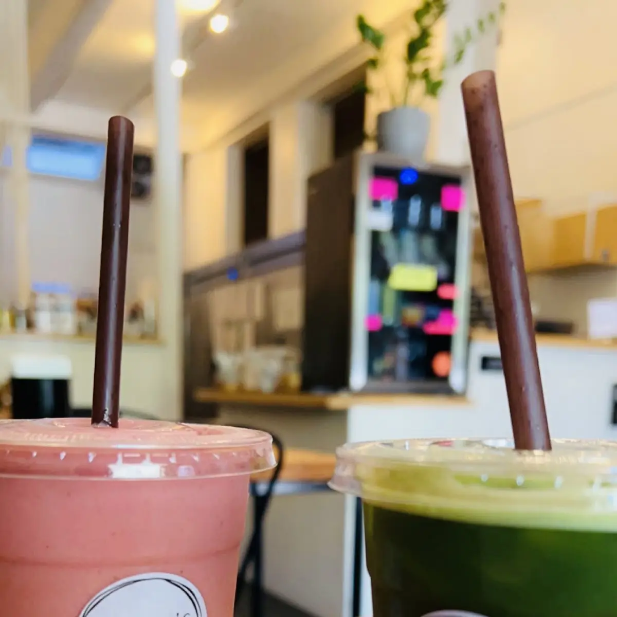 Strawberry Banana Smoothie Matcha