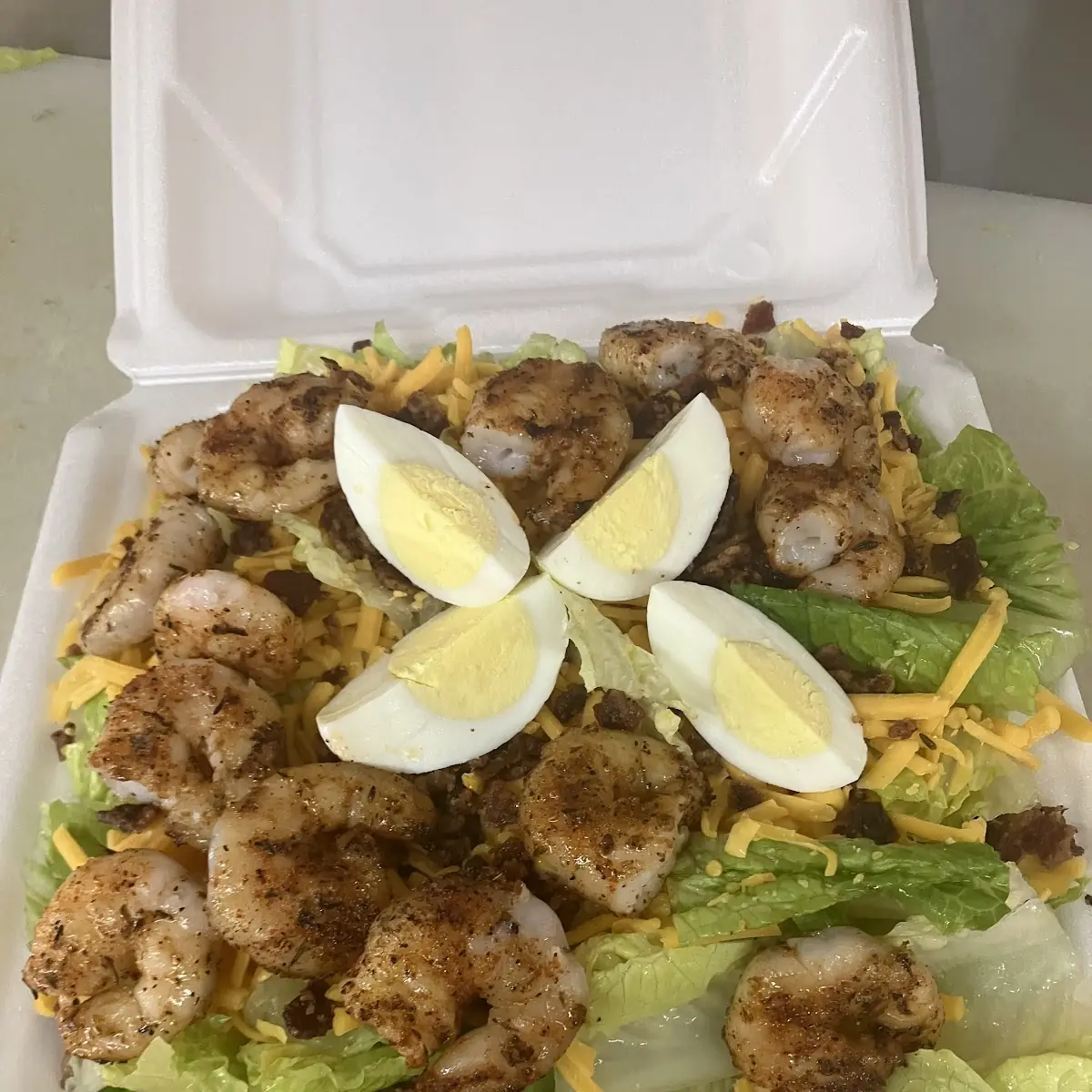 Grilled Shrimp Salad