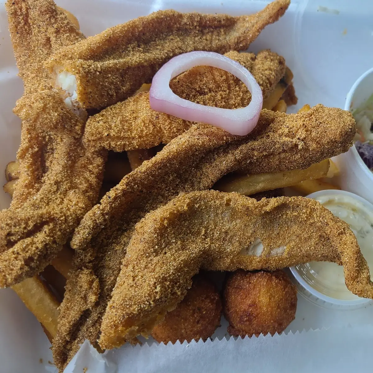 Regular Catfish Dinner