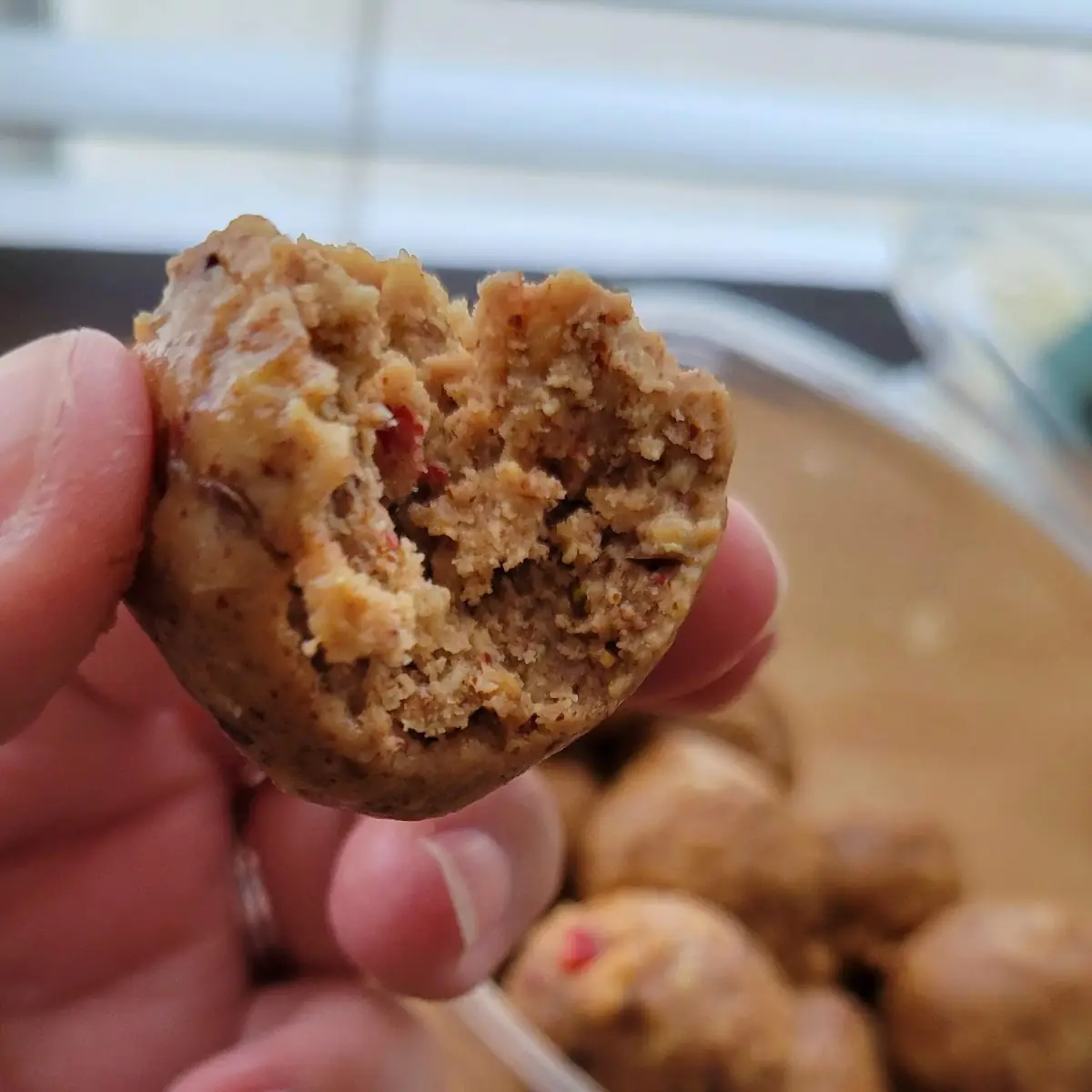 Chocolate Peanut Butter Protein Ball
