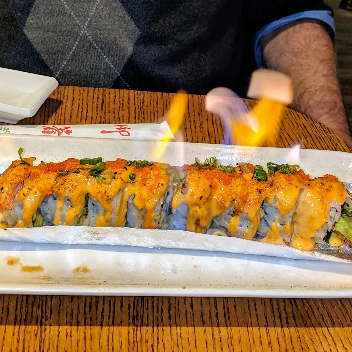 Flaming Dragon Roll