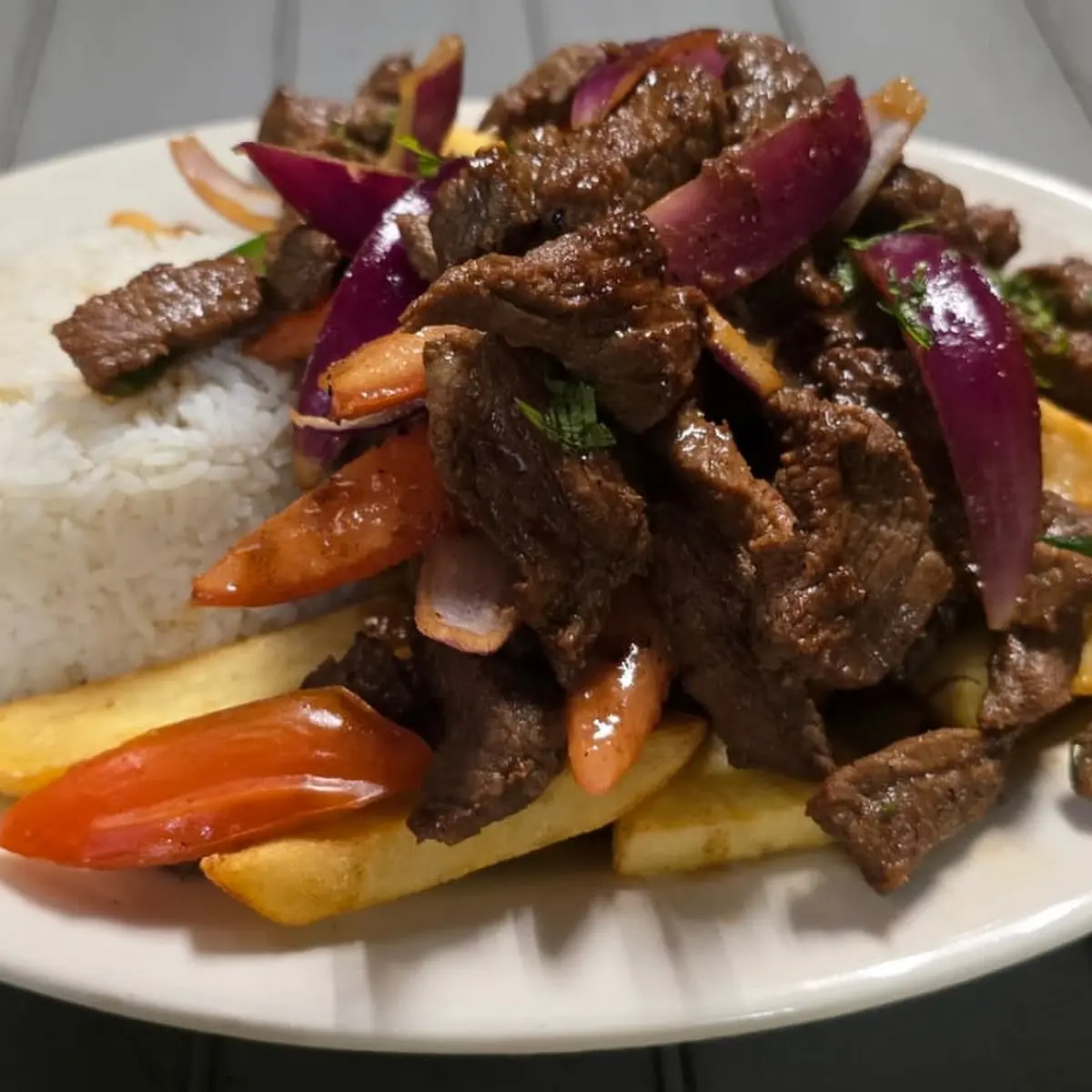 Lomo Salteado Sautéed Beef Loin