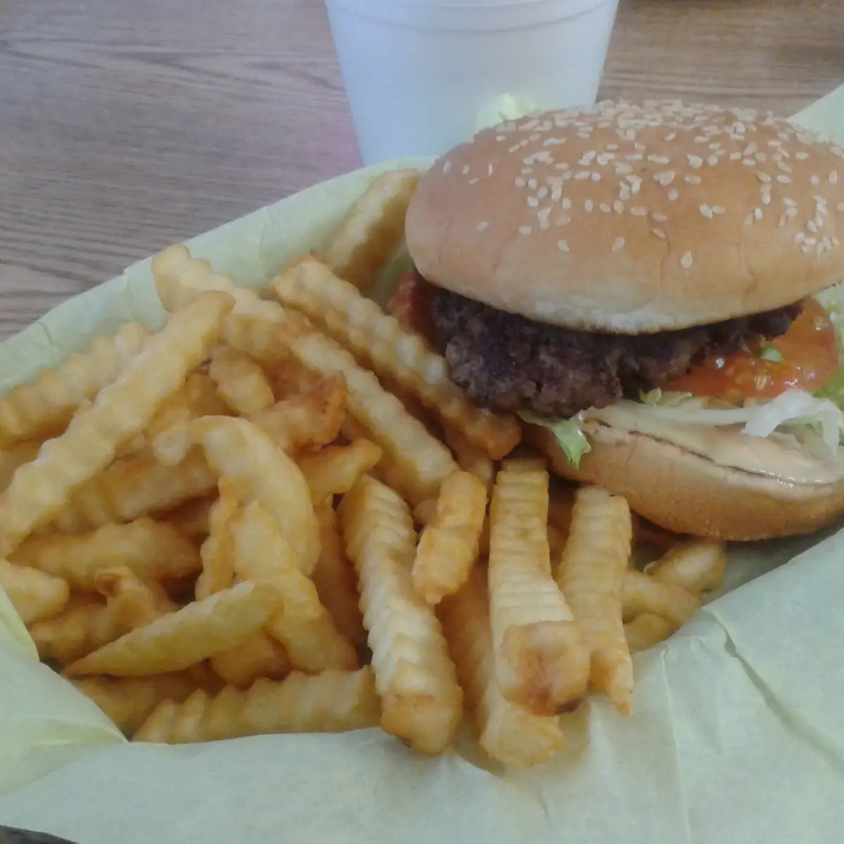 Fried Chicken Burger