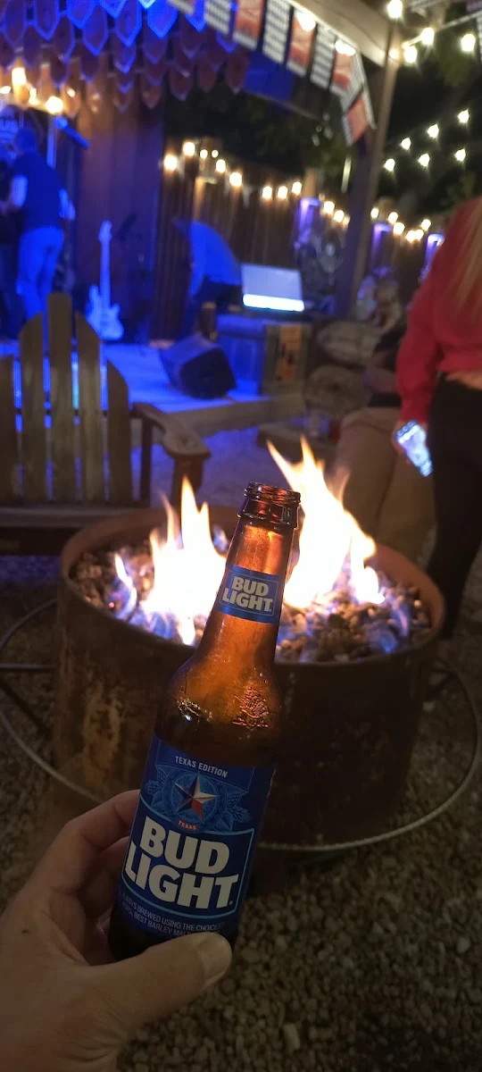 Bud Light by the Fire