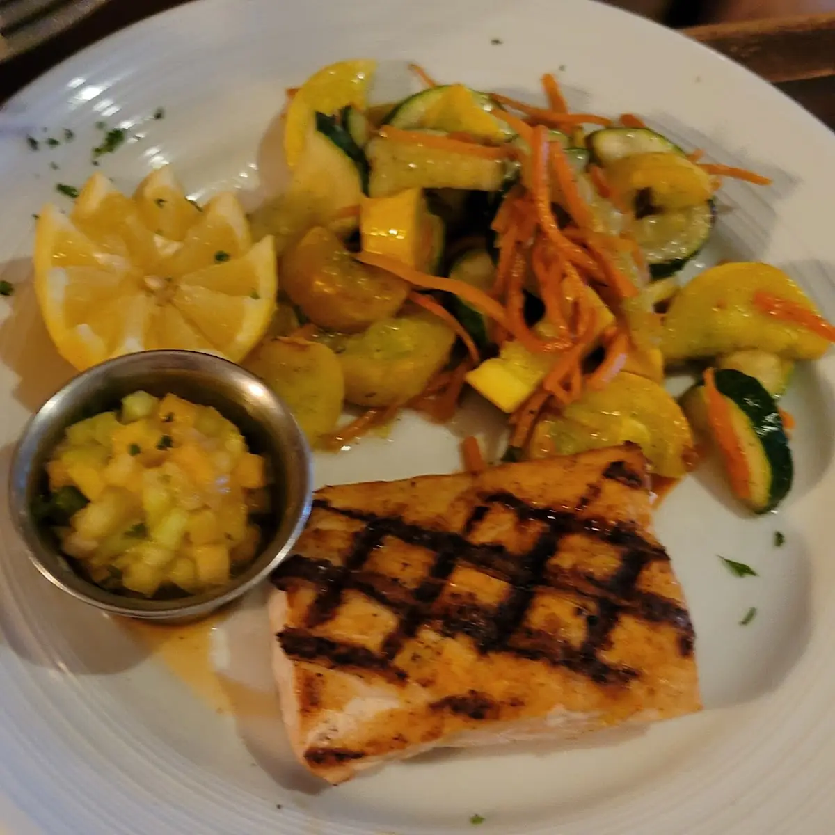 Grilled Salmon