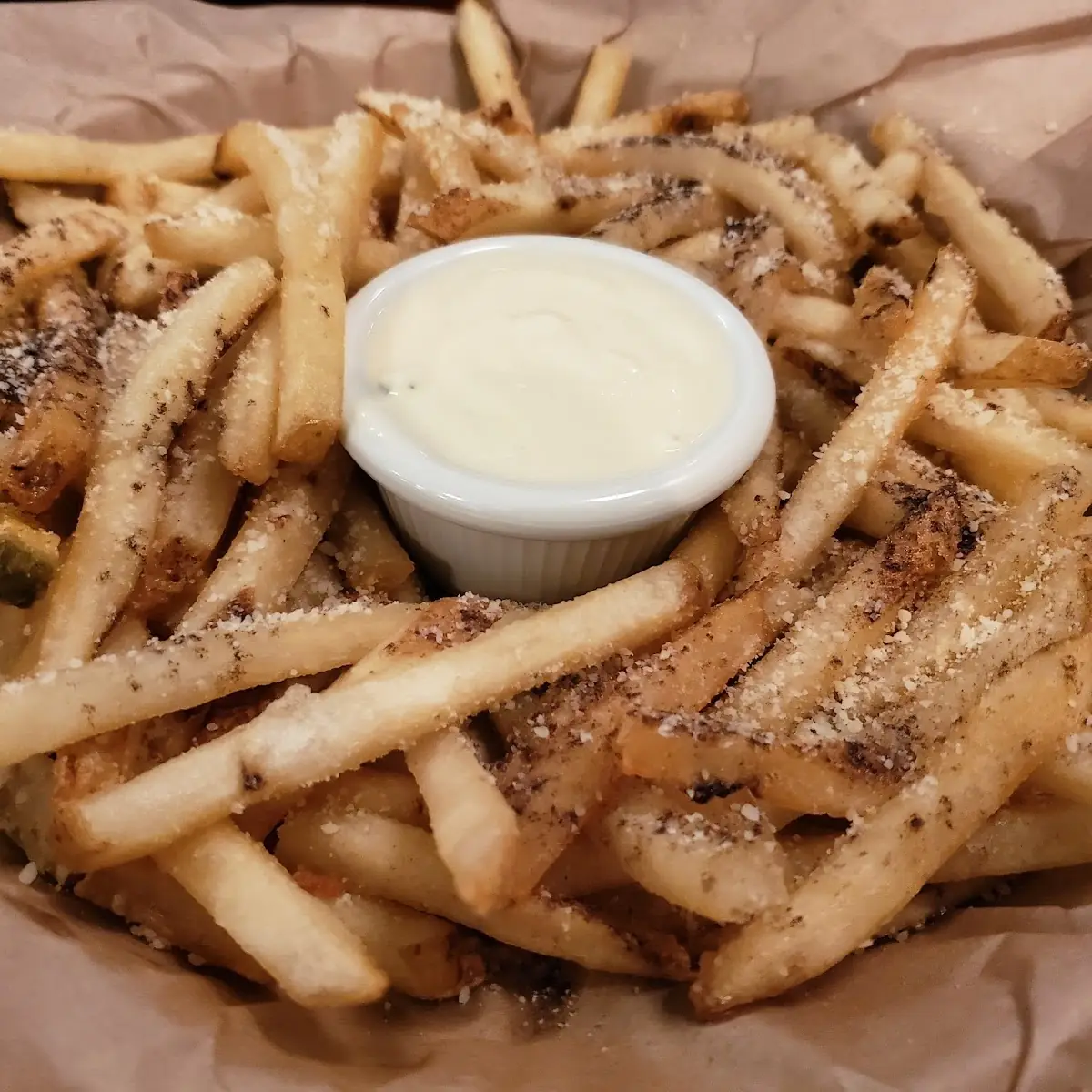 Truffle Blue Cheese Fries