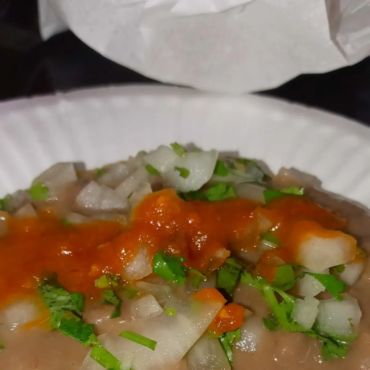 Bean Tostada