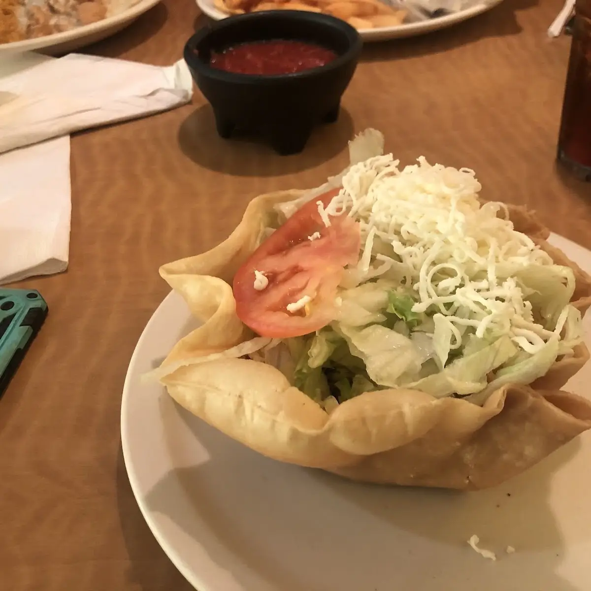 Fajita Chicken Taco Salad
