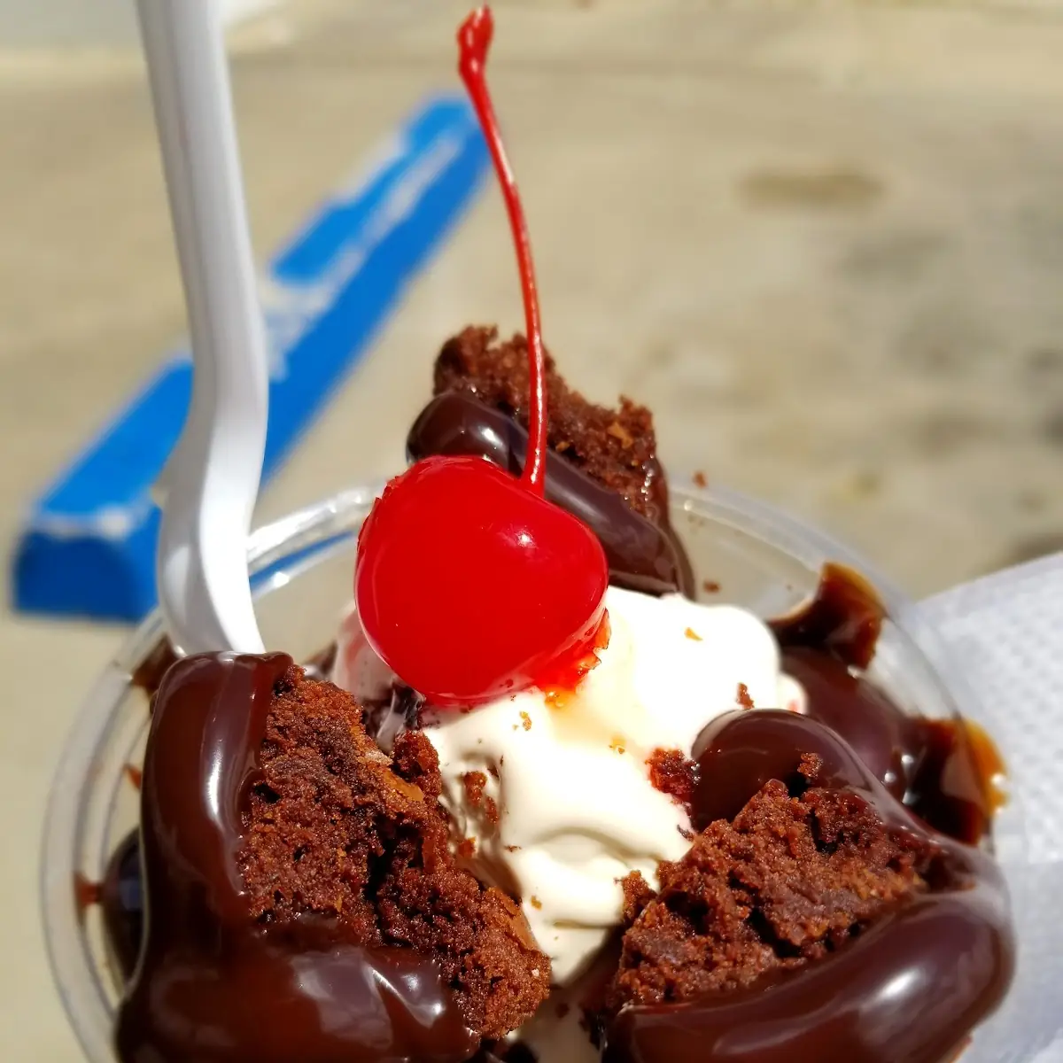 Brownie Sundae