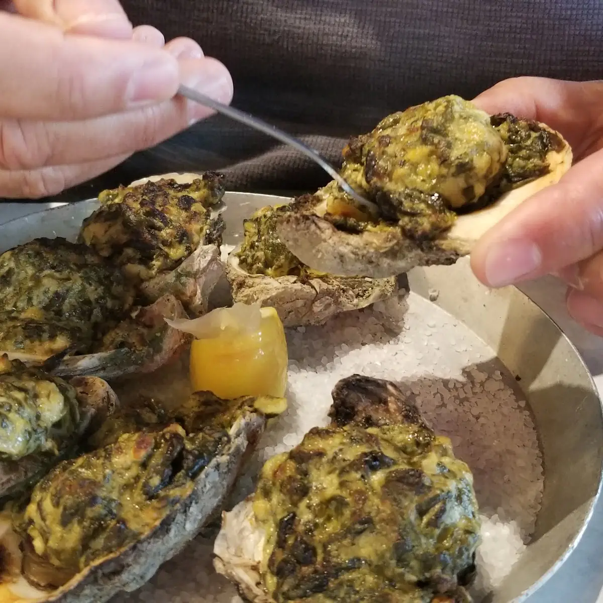Oysters Rockefeller