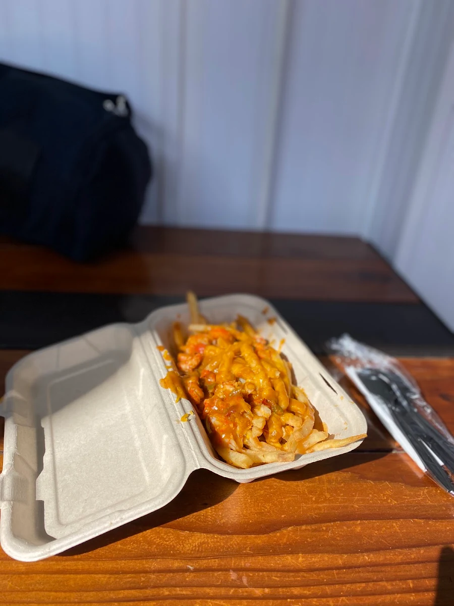 Crawfish Etoufee Cheese Fries
