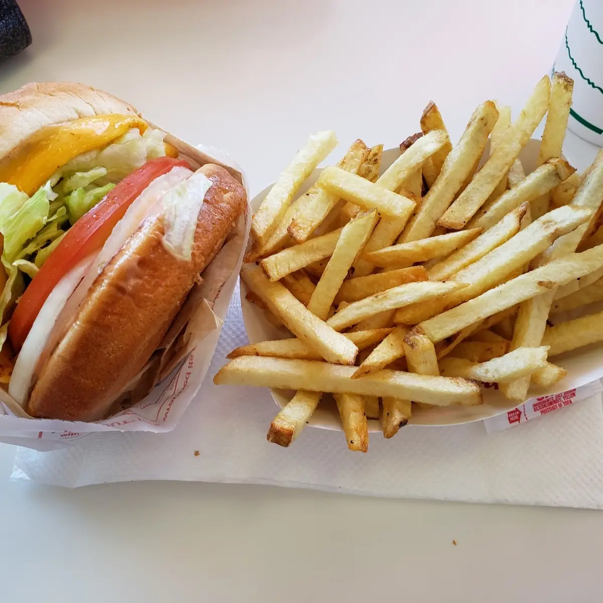 Grilled Cheese with Fries