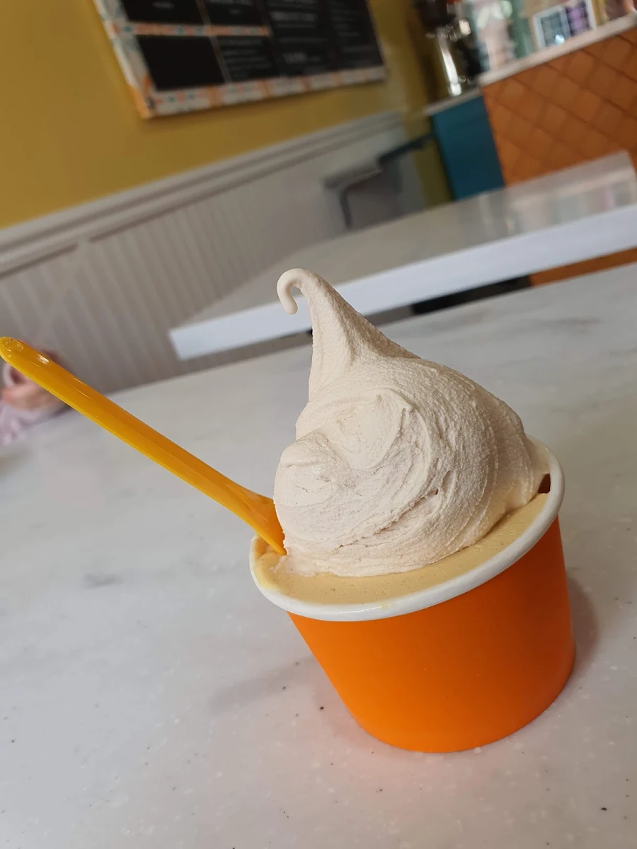 Hazelnut and Pumpkin Spice Gelato