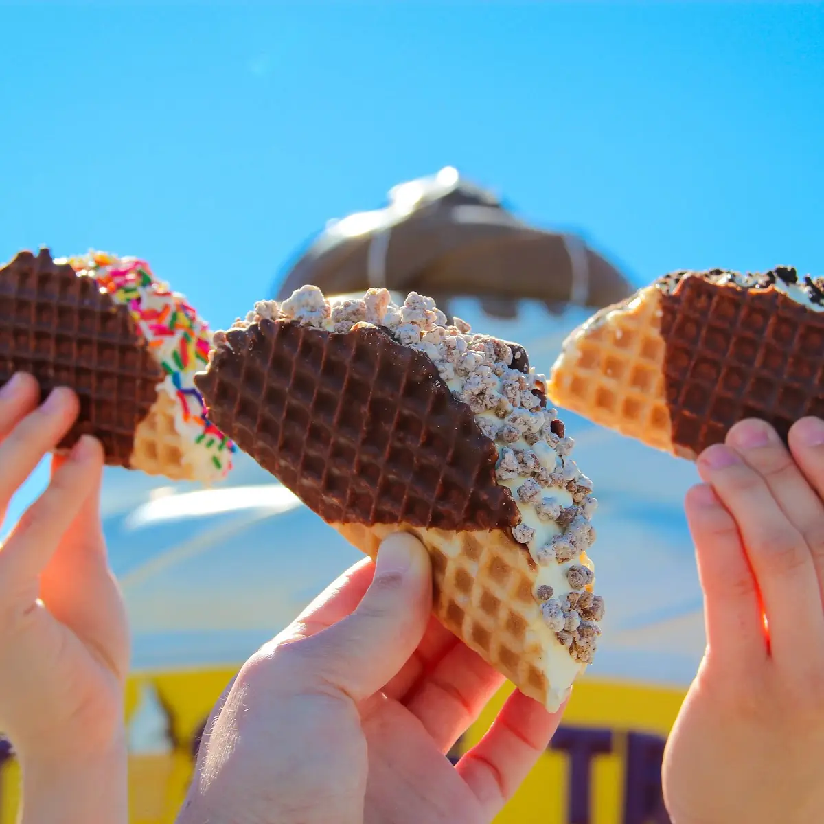 Fancy Waffle Cone