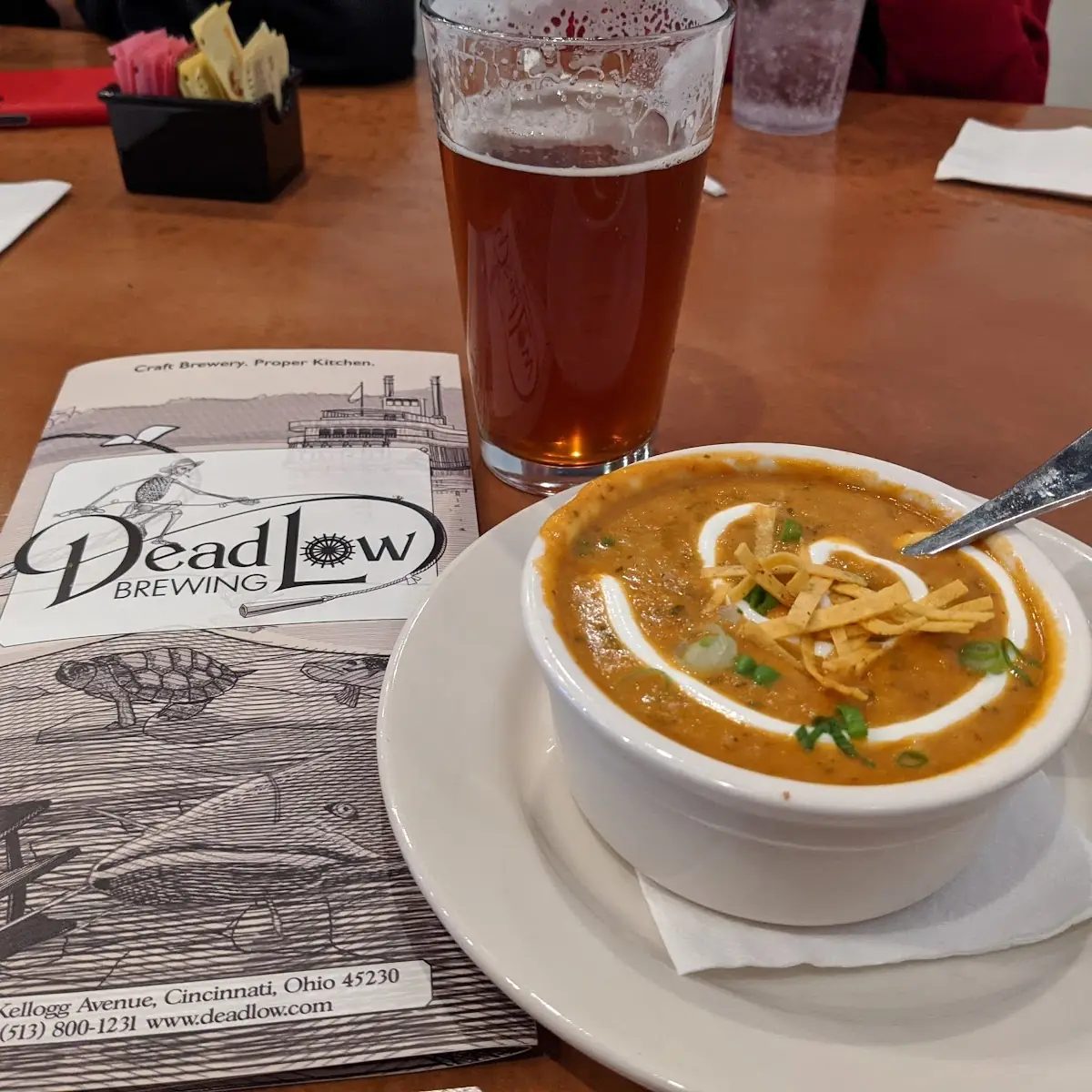 Dead Low Beer Cheese Soup
