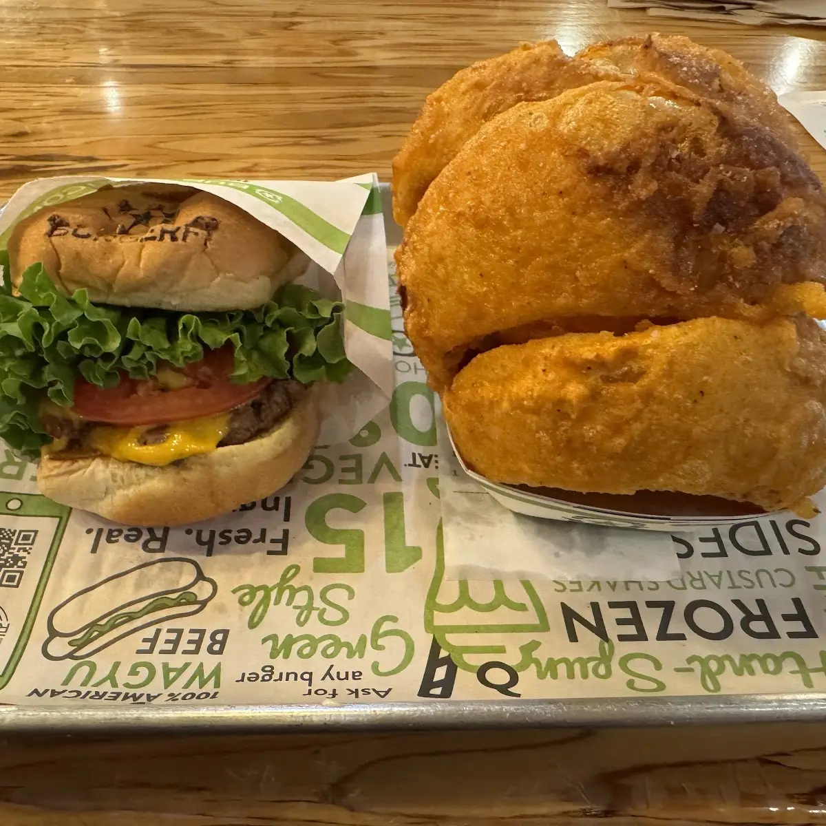 Burgerfi Double Cheeseburger