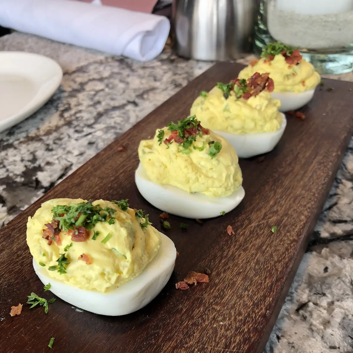 Bacon Deviled Eggs