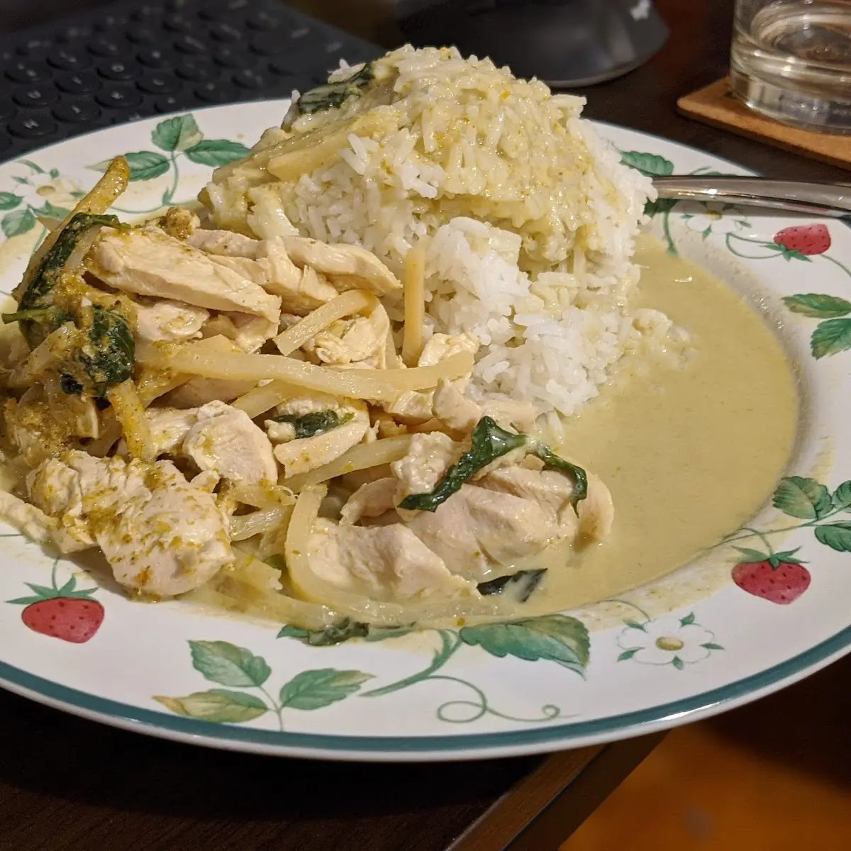 Green Curry Chicken