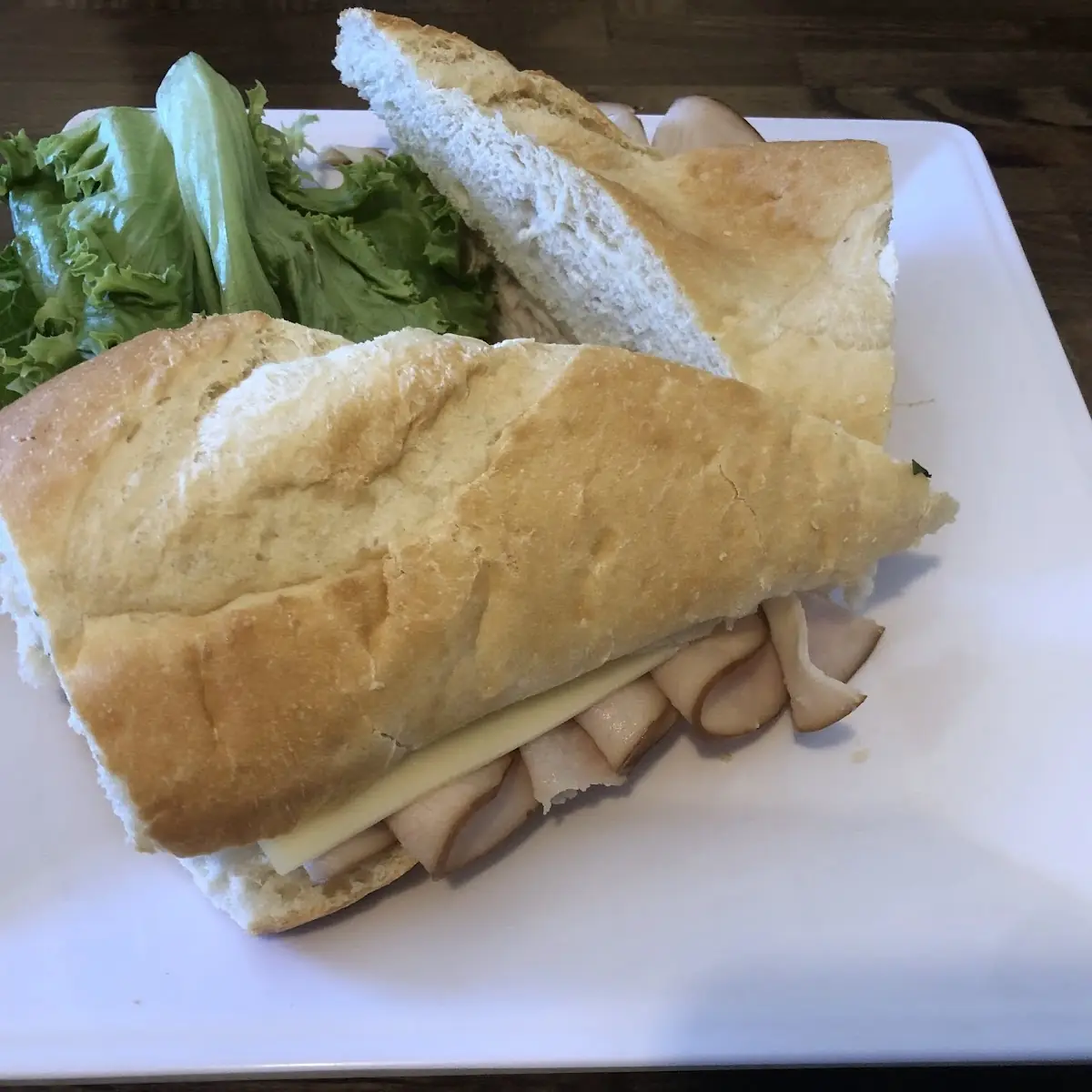 Turkey Sandwich with Swiss