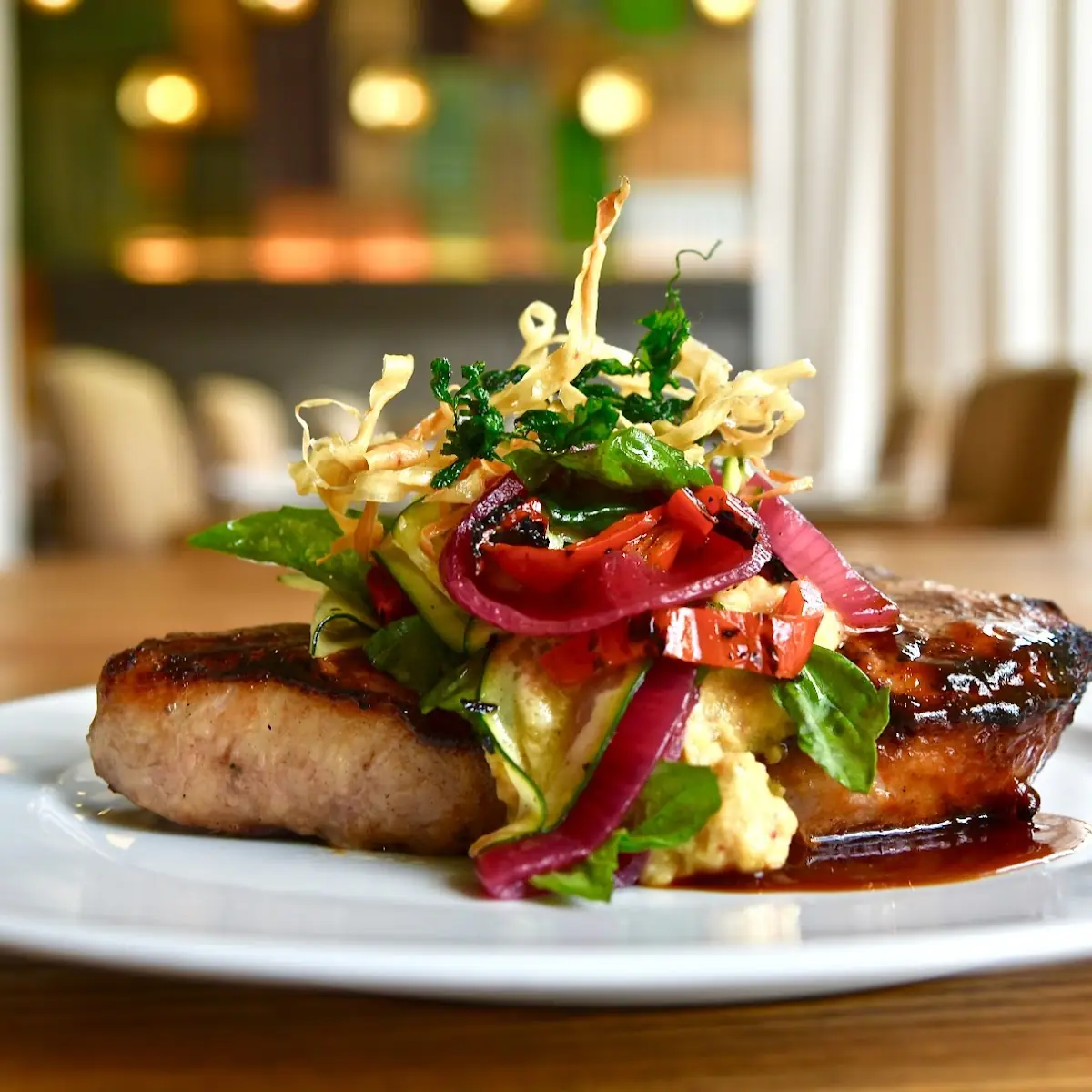 Wood Fired Pork Chop