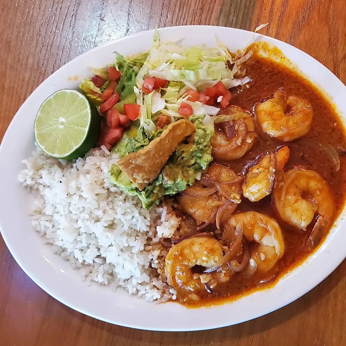 Camarones a La Diabla