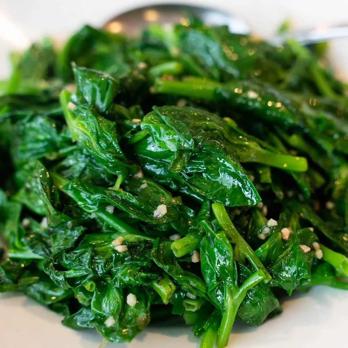 Sauteed Snow Pea Leaves