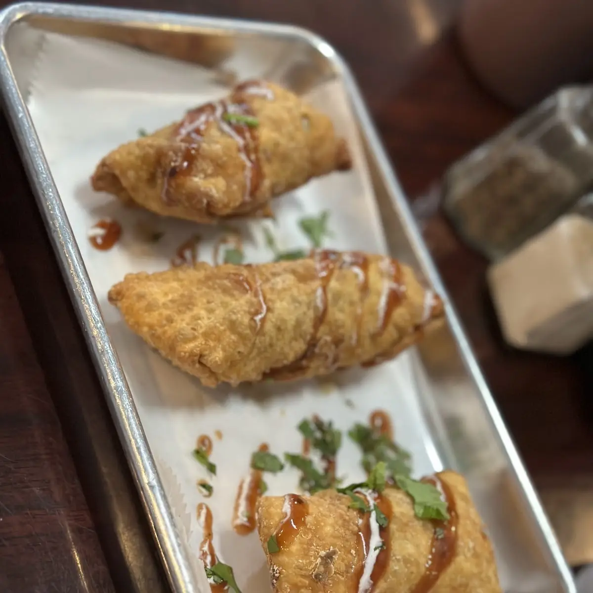 BBQ Egg Roll