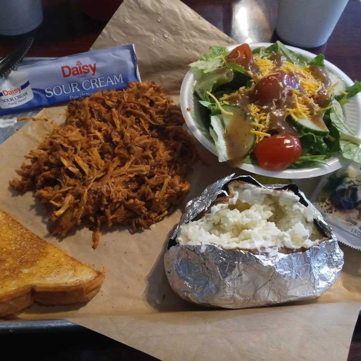 Smoked Pulled Chicken Plate